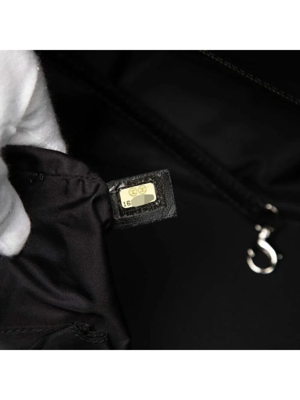 Chanel Paris Biarritz MM Tote Black Leather